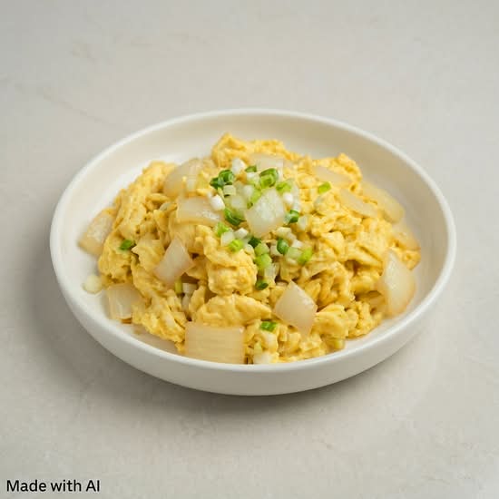 Scrambled Egg with Onion (洋蔥炒蛋)
